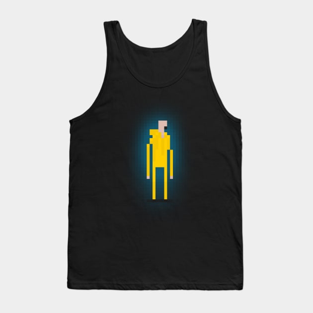 Heisenberg Pixel Art Videogame Breaking Bad Tv Series Tank Top by udesign